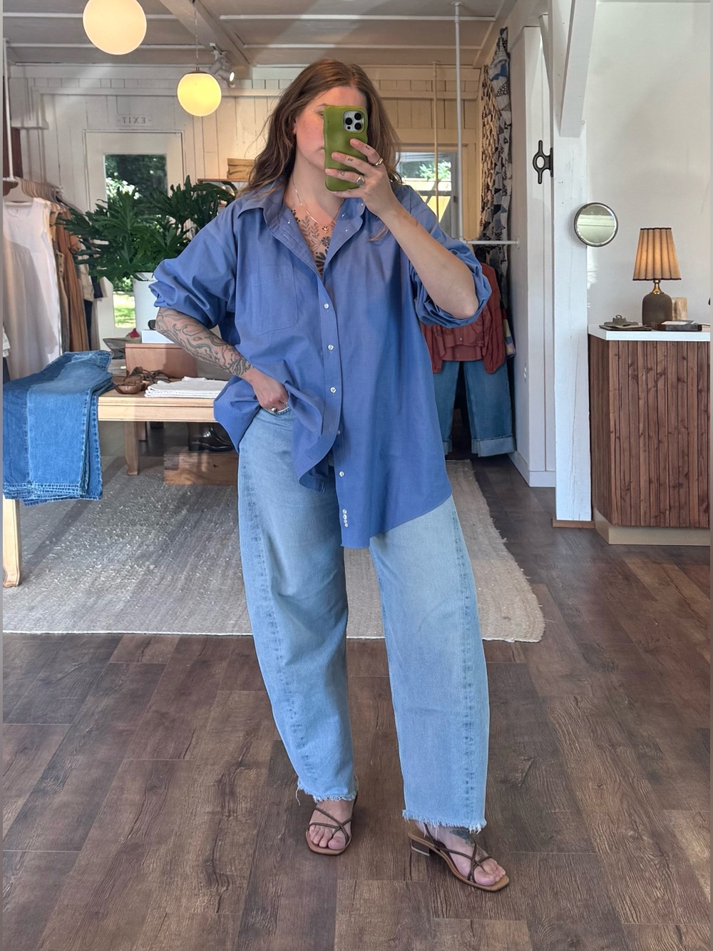 Agolde Luna High Rise Pieced Taper Jean in Void / 32